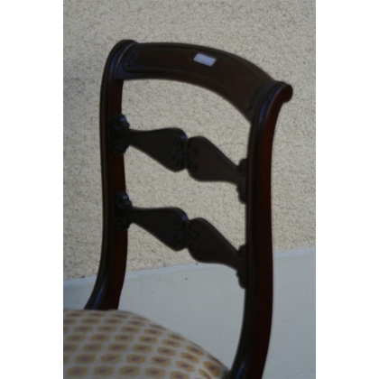 Pair of mahogany Empire chairs from  Moinat SA  - Antiques and home décor