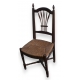Chaise paillée suisse