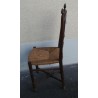 Swiss straw-seated chair at  Moinat SA  - Antiques and home décor