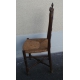 Chaise paillée suisse
