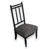 Napoleon III chair, black wood (from Moinat SA – Antiques and home décor)