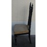 Napoleon III chair, black wood, from  Moinat SA  - Antiques and home décor