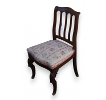 Chaise Louis-Philippe en acajou