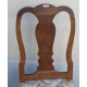 Chaise Queen Anne en acajou