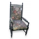 Fauteuil Napoléon III sur roulettes