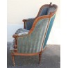 Louis XVI Gondola Armchair on  Moinat SA  - Antiques and interior design
