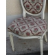 Chaise style Louis XVI laquée