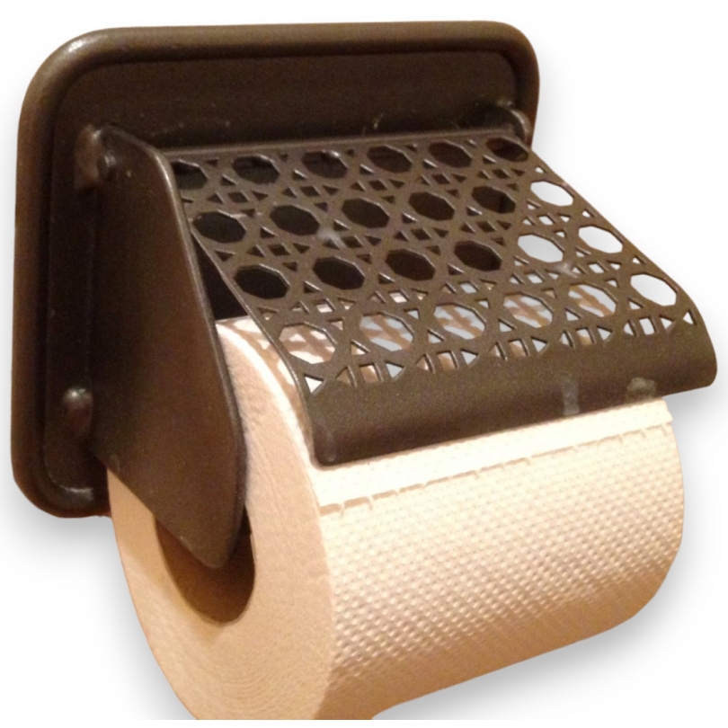 Wrought-iron toilet roll holder at  Moinat SA  - Antiques and home décor