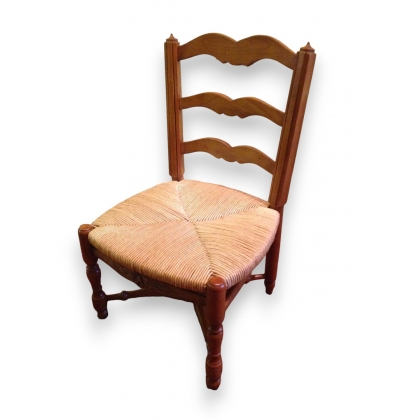 Chaise pour enfant paillée \"Provençal\"