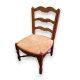 Chaise pour enfant paillée "Provençal"