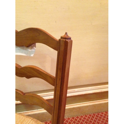 Chaise pour enfant paillée \"Provençal\"