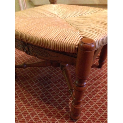 Chaise pour enfant paillée \"Provençal\"
