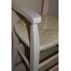 Chaise haute paillée