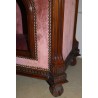 Mahogany cat bed covered by Moinat SA – Antiques and home décor