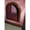 Mahogany cat bed covered by Moinat SA – Antiques and home décor