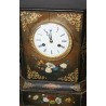Swiss painted wooden clock at Moinat SA – Antiques and home décor
