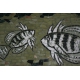 Plateau mosaïque "poissons" de STAEBLER
