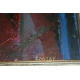Huile sur toile portrait "Jeune femme"