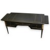  Bureau style Louis XVI noir avec sur  Moinat SA  - Antiquités décoration