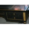  Bureau style Louis XVI noir avec sur  Moinat SA  - Antiquités décoration