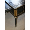  Bureau style Louis XVI noir avec sur  Moinat SA  - Antiquités décoration