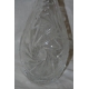 Carafe en cristal taillée "étoile"