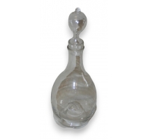 Carafe en verre soufflé