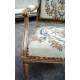 Louis XVI armchair lacquered b