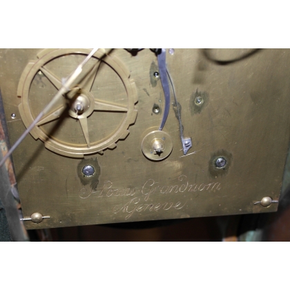 Neuchâtel clock, signed GRANDNOM. at Moinat SA – Antiques and home décor
