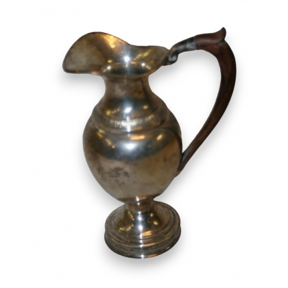 Pot à lait en métal argenté