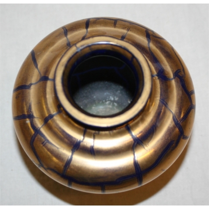  Vase en verre doré de la verrerie de sur  Moinat SA  - Antiquités décoration