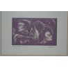 Modern mezzotint engraving signed by Bader, on paper by Moinat SA – Antiques and decorative items – Engravings, lithographs