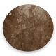 Plateau en marbre brun