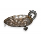 Coupe avec anse en argent