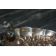 Coupe avec anse en argent