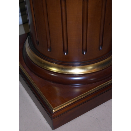  Colonne style Louis XVI en bois tourné sur  Moinat SA  - Antiquités décoration