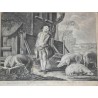 Set of 4 engravings, ‘The Prodigal Son’, by Moinat SA – Antiques and decorative items – Engravings, lithographs