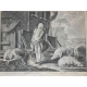 Série de 4 gravures "L'enfant prodigue"