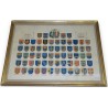 Engraving: ‘The coats of arms of the communes around Moinat SA’ – Antiques and decorative items – Engravings, lithographs