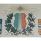 Gravure "Les armoiries des communes