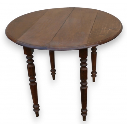  Table Louis-Philippe à abattants avec 2 sur  Moinat SA  - Antiquités décoration