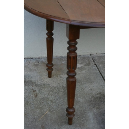  Table Louis-Philippe à abattants avec 2 sur  Moinat SA  - Antiquités décoration