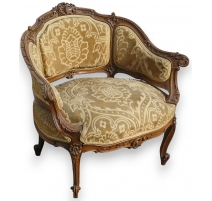 Fauteuil Napoléon III Gondole richement