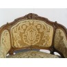 Richly decorated Napoleon III Gondola armchair from Moinat SA – Antiques and interior design