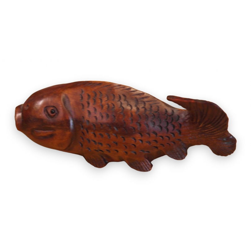  Netsuke en bois "Poisson" Chine sur  Moinat SA  - Antiquités décoration