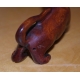 Netsuke en bois "Lion" Chine