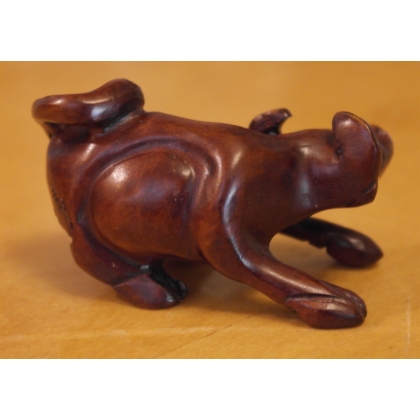  Netsuke en bois "Buffle" Chine sur  Moinat SA  - Antiquités décoration