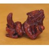  Netsuke en bois "Chien de Fö" Chine sur  Moinat SA  - Antiquités décoration