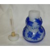 Blue overlay glass snuff box from Moinat SA – Antiques and home décor
