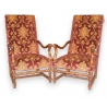 Pair of Louis XIII armchairs.
